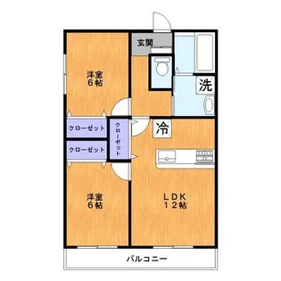 ブライト【1階】の間取り