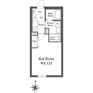 SOLASIA residence 世田谷代田【2階】の間取り