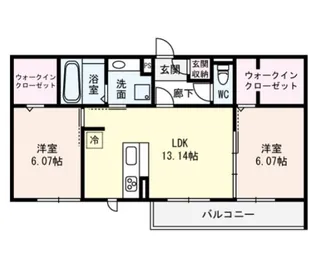 Lieblich【2階】の間取り