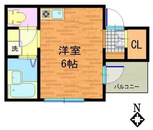 くまさんハウス【2階】の間取り