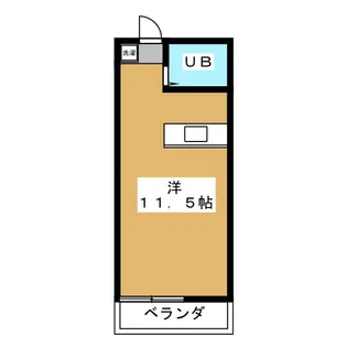 ベルヴェ霞台1【1階】の間取り
