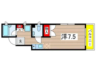 ドエル森下【3階】の間取り