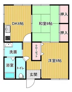 メゾンヒルズ【1階】の間取り