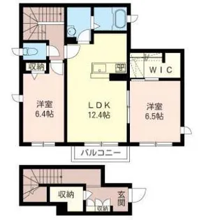アンビエラ二和【2階】の間取り