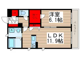 Halelino【3階】の間取り