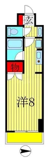 高野山第一ビル【6階】の間取り