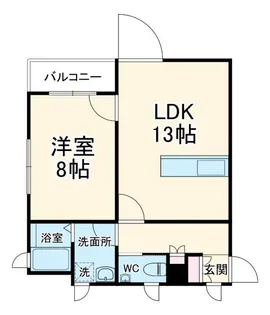 ブロケードグレース【3階】の間取り