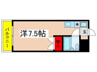 ニッセイスタジオ27【3階】の間取り