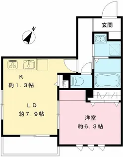 GRACE AOKI【2階】の間取り
