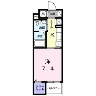 メゾン エスポワール【3階】の間取り