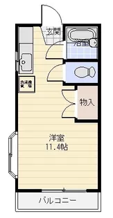 エスポワールII(常磐西郷町金山)【1階】の間取り