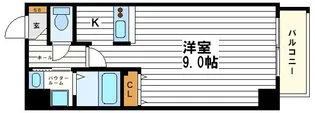 Will Do松屋町【9階】の間取り