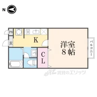 ココリーフ【2階】の間取り
