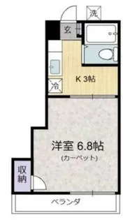 イズミ第二【3階】の間取り