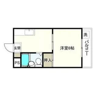 春風の庭とコテージ【2階】の間取り