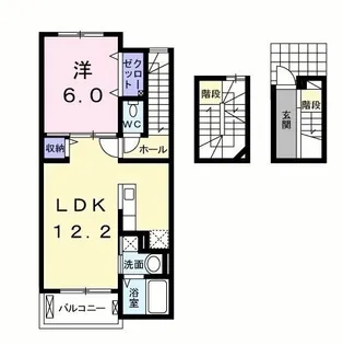 グランメゾン N【3階】の間取り