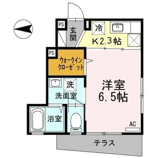 Maison Verte【1階】の間取り