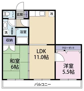 グレイスハイム【2階】の間取り