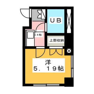 ハタハイム【3階】の間取り