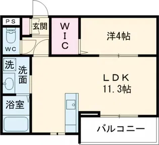 RAFFINEII【3階】の間取り
