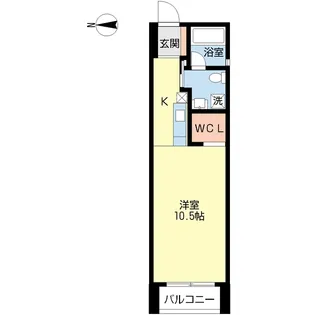 アーバングリッド【2階】の間取り