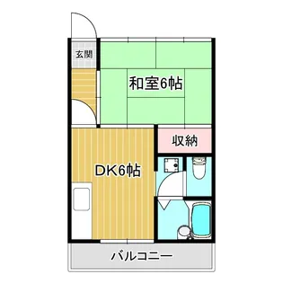 LANBO101【2階】の間取り