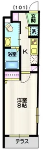 パークコンフォート荻窪【1階】の間取り