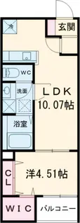 F+style高見の里2号館【2階】の間取り