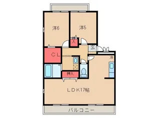 ソシア【3階】の間取り