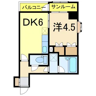 ノーベルウジタ【3階】の間取り