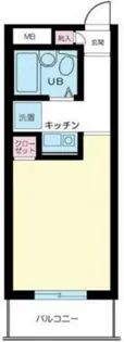 スカイコート新宿第7【3階】の間取り