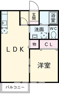 サンプレジャー三喜【2階】の間取り