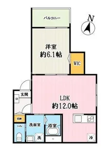 ソレイユ指扇土屋【3階】の間取り