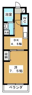 サクシード深草の間取り