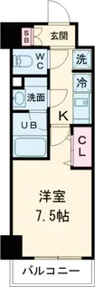 GENOVIA南千住Vskygarden【3階】の間取り