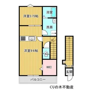 ポーリーハイツ【2階】の間取り