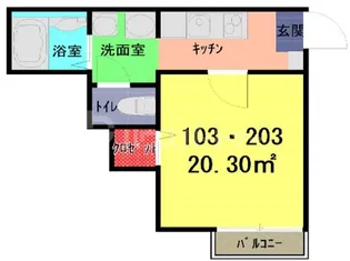 ソレイユ上尾本町【1階】の間取り