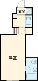 アクス上北沢アパートメンツ【1階】の間取り