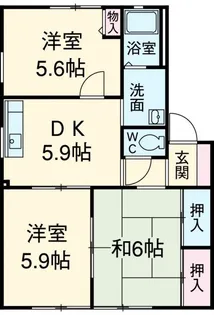 プラネットA【2階】の間取り