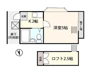 フォレストビュー成増【1階】の間取り