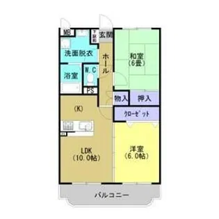 Y&Mマンションドリーム【3階】の間取り