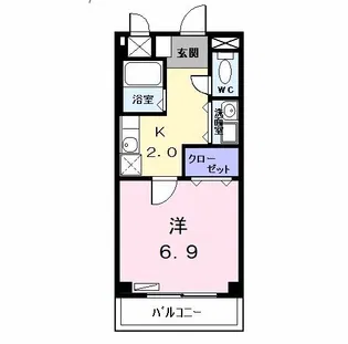 プレステージ・レオン【2階】の間取り