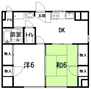 KATOHマンション【6階】の間取り