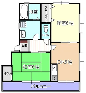 ボン・メゾン石塚【2階】の間取り