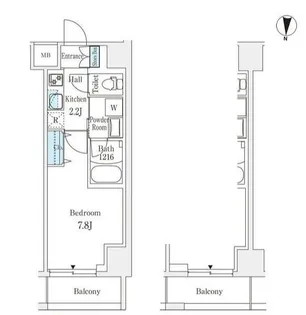 東京都練馬区豊玉北5【マンション】の間取り