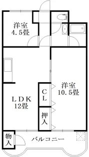 第3三宅ビル【3階】の間取り