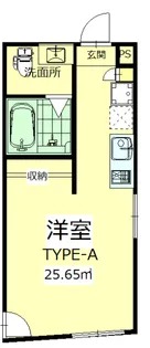 チョコラータ六角橋【3階】の間取り