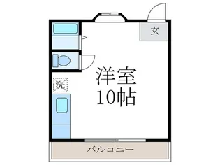 ハイツあすは【2階】の間取り