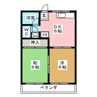 ファミール青葉【2階】の間取り