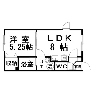 ミントミルキーウェイ【2階】の間取り